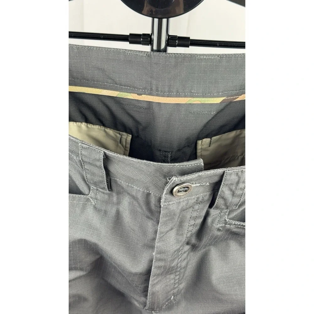 Free Soldier Cargo Pants 34x28 Tactical Ripstop‎ Gray Outdoor Hiking